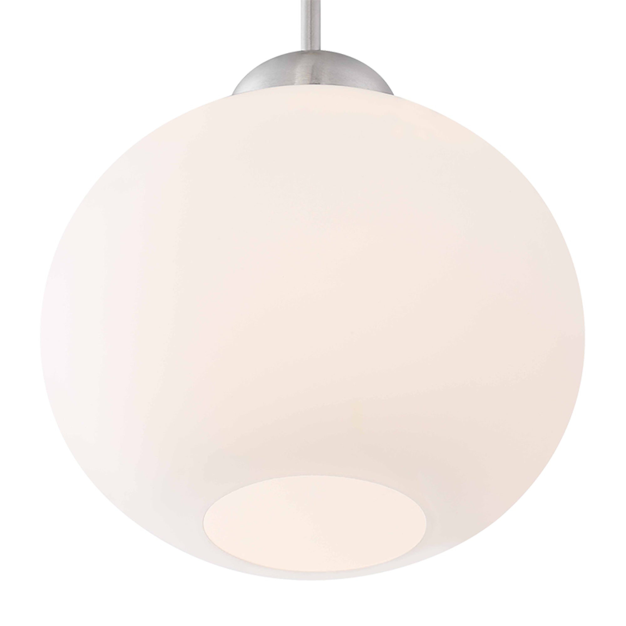 Estevez Luminario Colgante Decorativo E26 Níquel Ø235 Mm, Modelo 19904-1