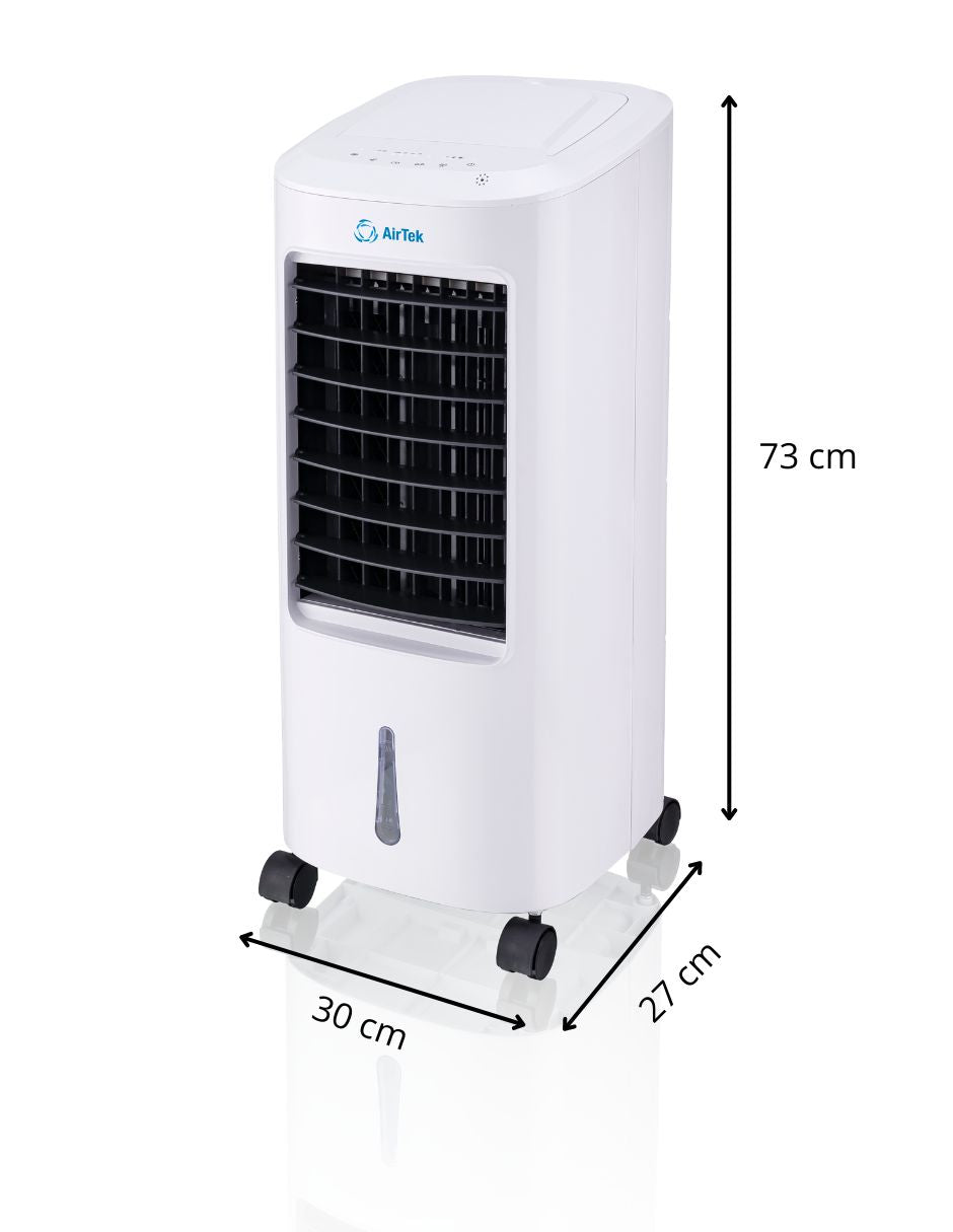 Airtek Enfriador de Aire, Humidificador y Ventilador 3 en 1 de 7L,  86W Con Control, Modelo AT075AE