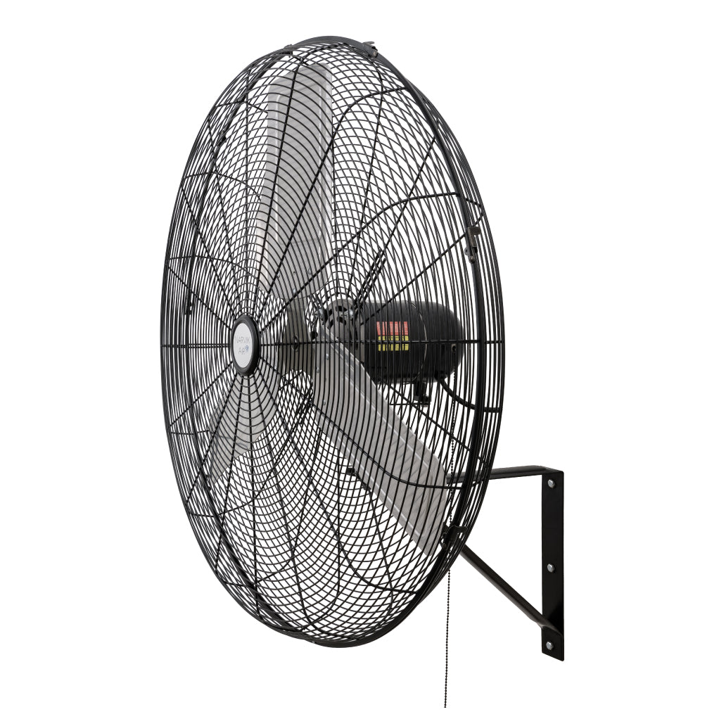 Narvik Ventilador de Pared Industrial de 30" con 3 aspas metálicas, 3 Velocidades con Rango Oscilatorio, Modelo NA-W30