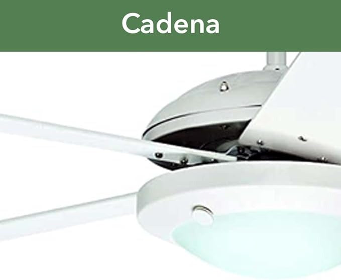 Hunter Ventilador de Techo con Luz de 52" con 5 Aspas con Control de Cadena, Modelo Solaris