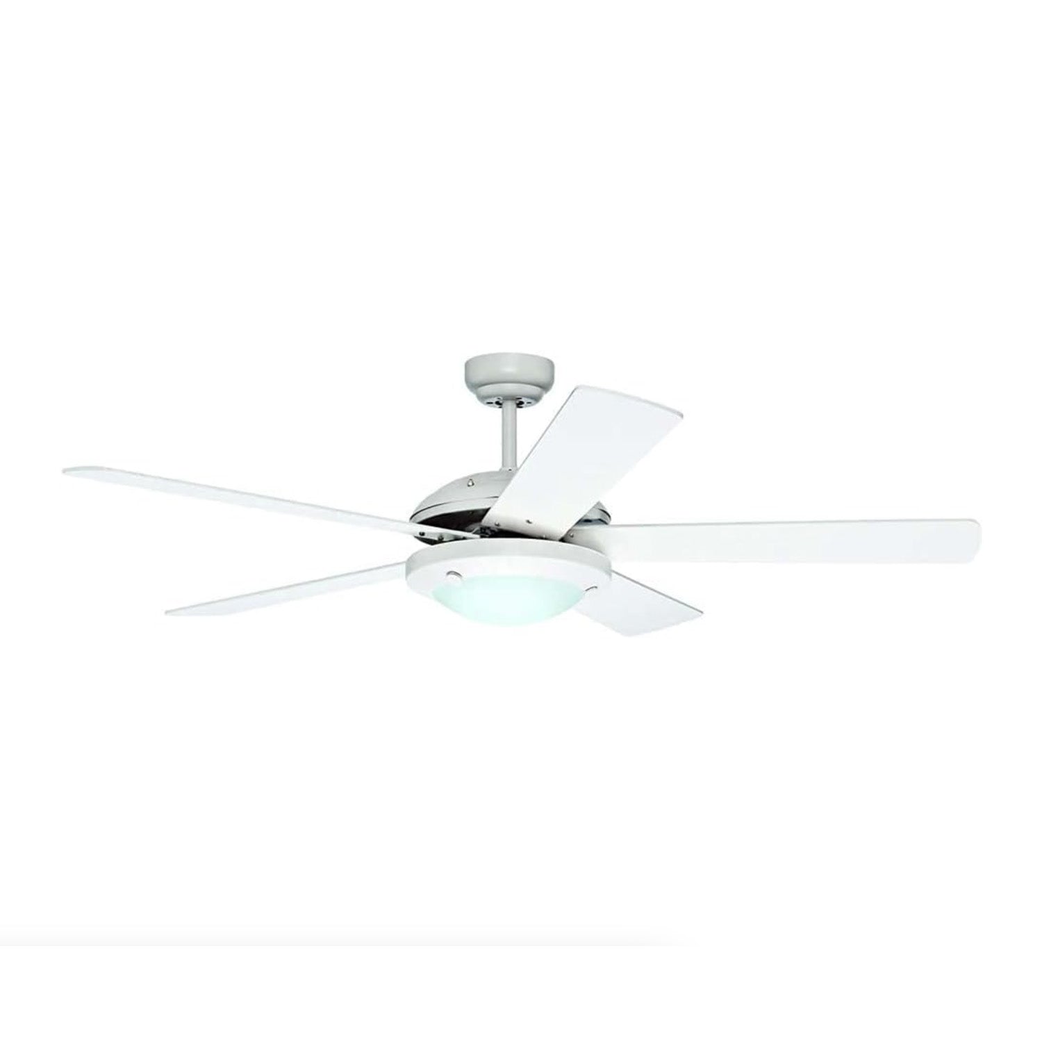 Hunter Ventilador de Techo con Luz de 52" con 5 Aspas con Control de Cadena, Modelo Solaris