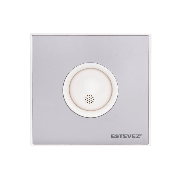 Estevez Extractor de Aire 4" para Muro/Pared - Modelo 2204-51(eco) con 5 Colores, Bajo Ruido (42dB), 33 CFM, 17W - Luzdeco