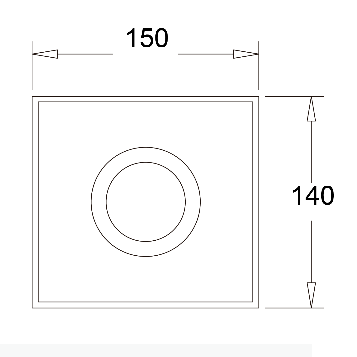 Estevez Extractor de Aire de 4", Para Muro, Modelo 2204-RJ(eco)