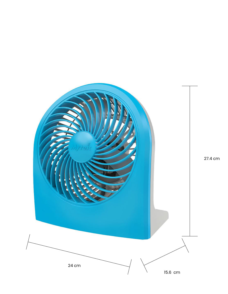 Mytek Ventilador de Mesa y Escritorio de 9" 30W, Modelo 3199