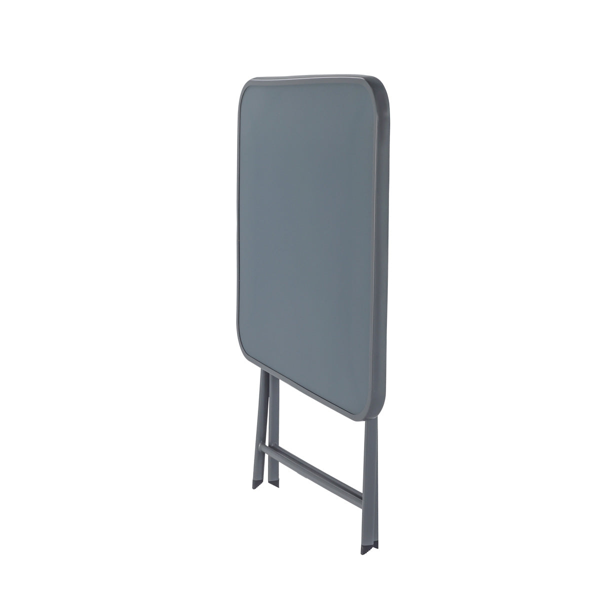 Naterial Mesa de Jardín Plegable de Acero Apta para Exterior, Modelo Emys