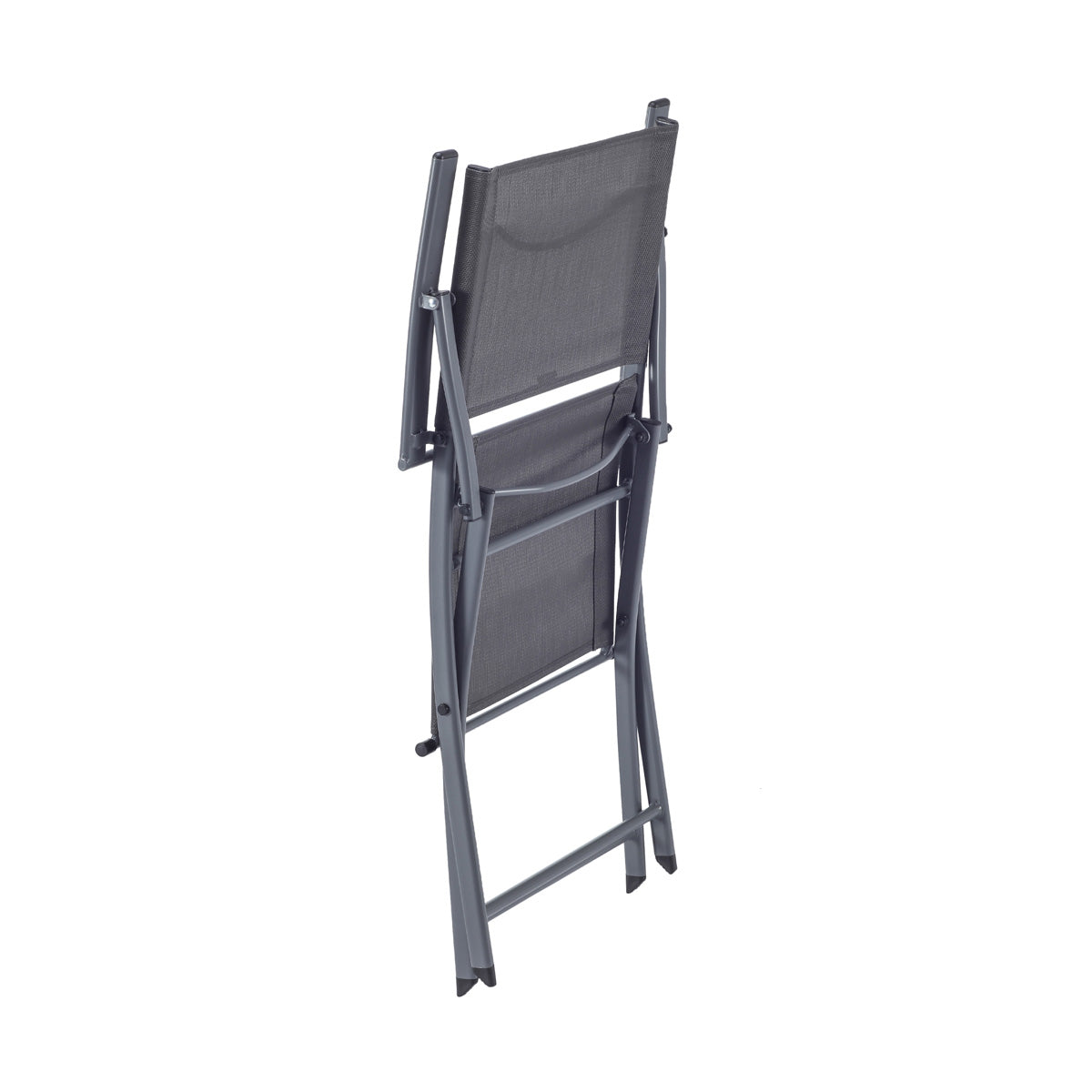 Naterial Silla Plegable con Descansabrazos de Acero Apta para Exterior, Modelo Emys