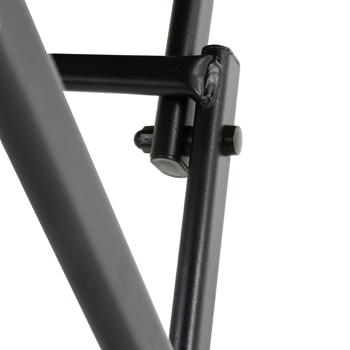 Naterial Mesa de Comedor Plegable Tipo Ratán de Aluminio Apta para Exterior, Modelo Zena