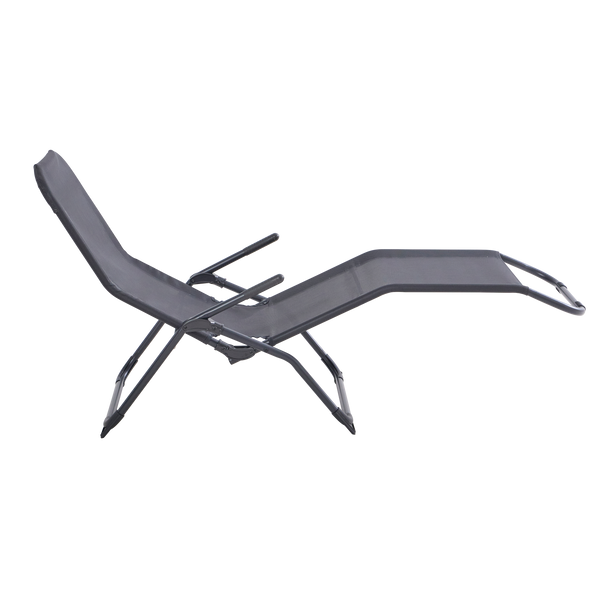 Naterial Camastro Plegable de Acero y Textileno 2 Posiciones Reclinable , Modelo Kroma