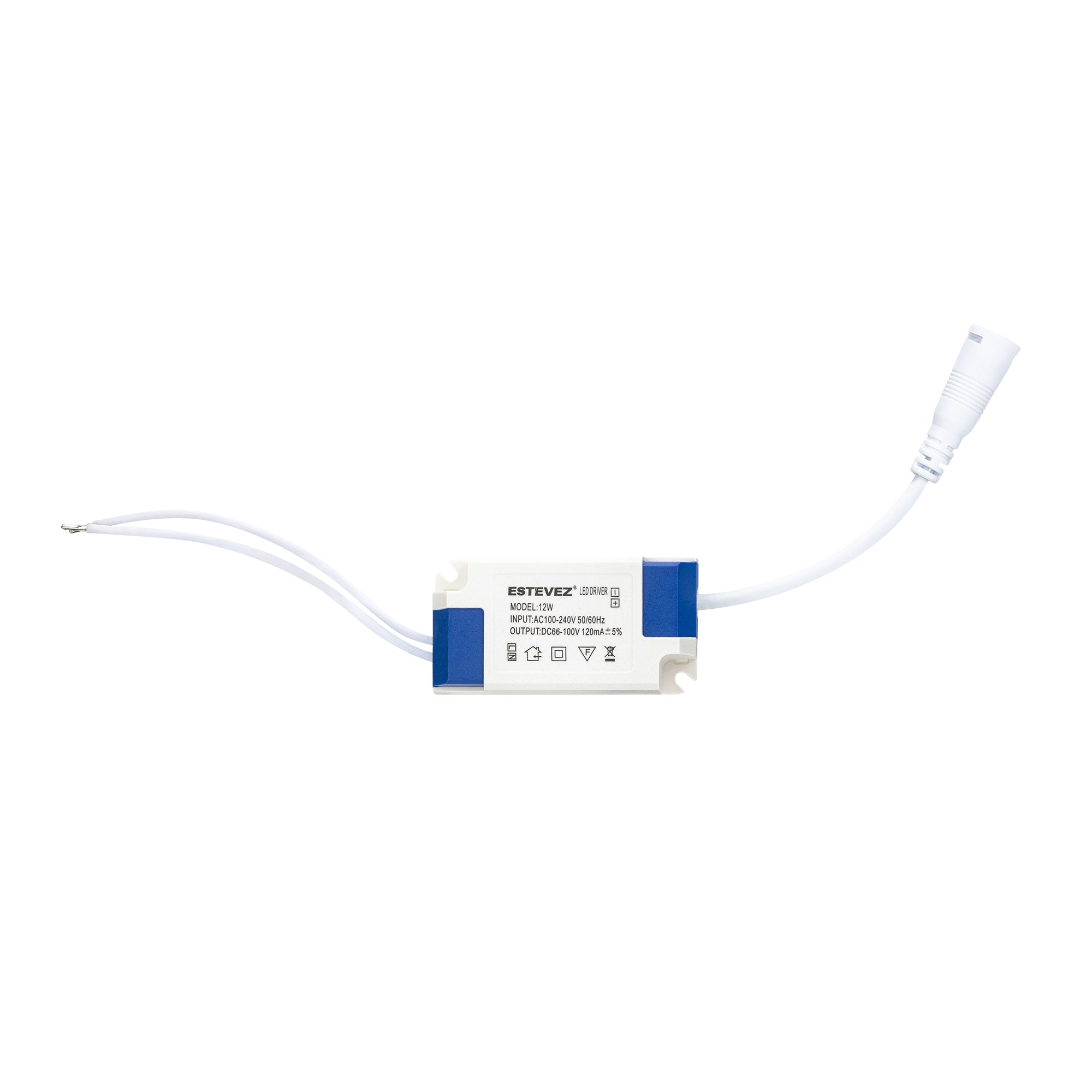 Estevez Luminario De Sobreponer Drum Eco Ø160 Mm Led 12W, Modelo 39113-0-WW-ECO