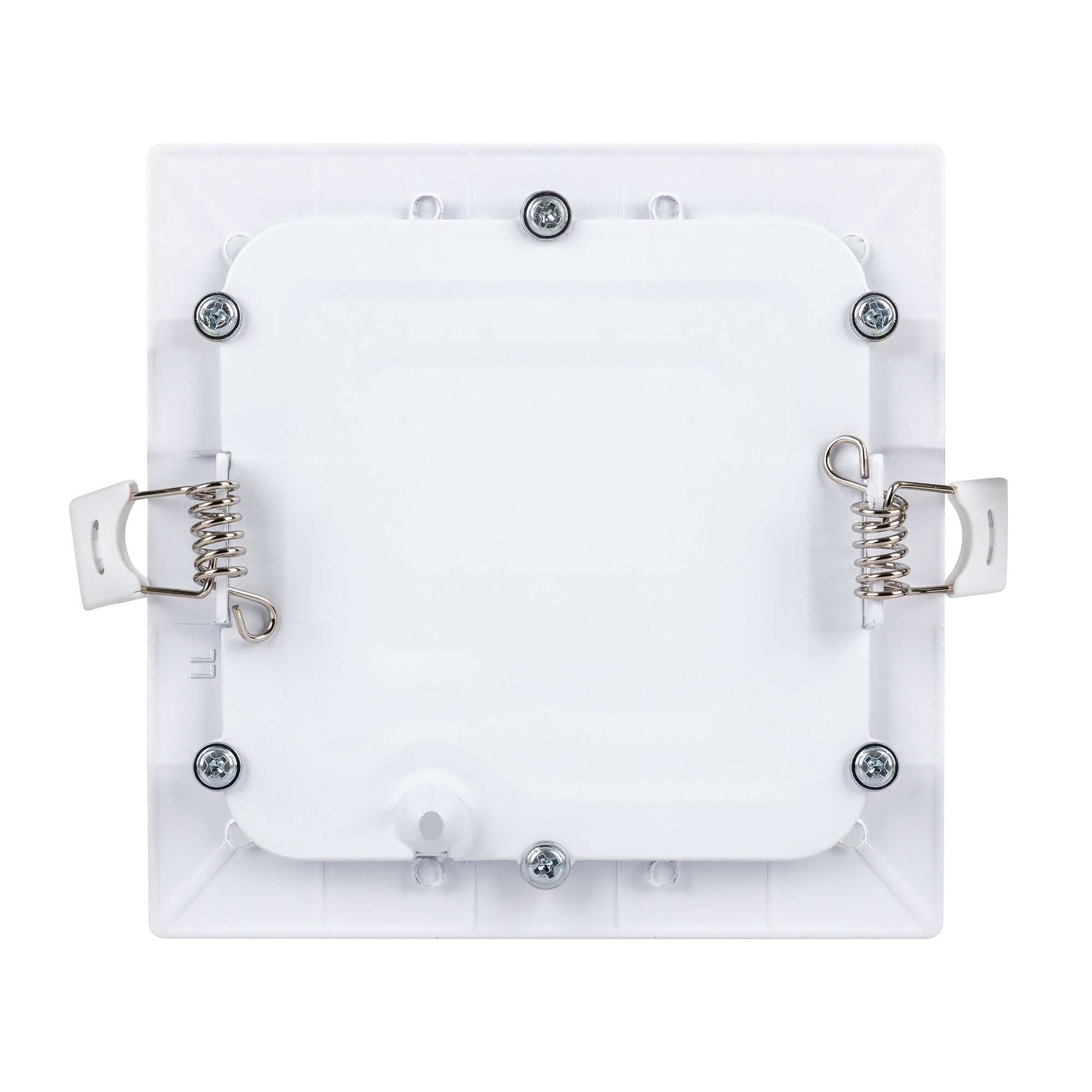 Estevez Luminaria LED Cuadrada Empotrable 6W Flat Square ECO 120x120 mm, Modelo 39152-0-WW-ECO