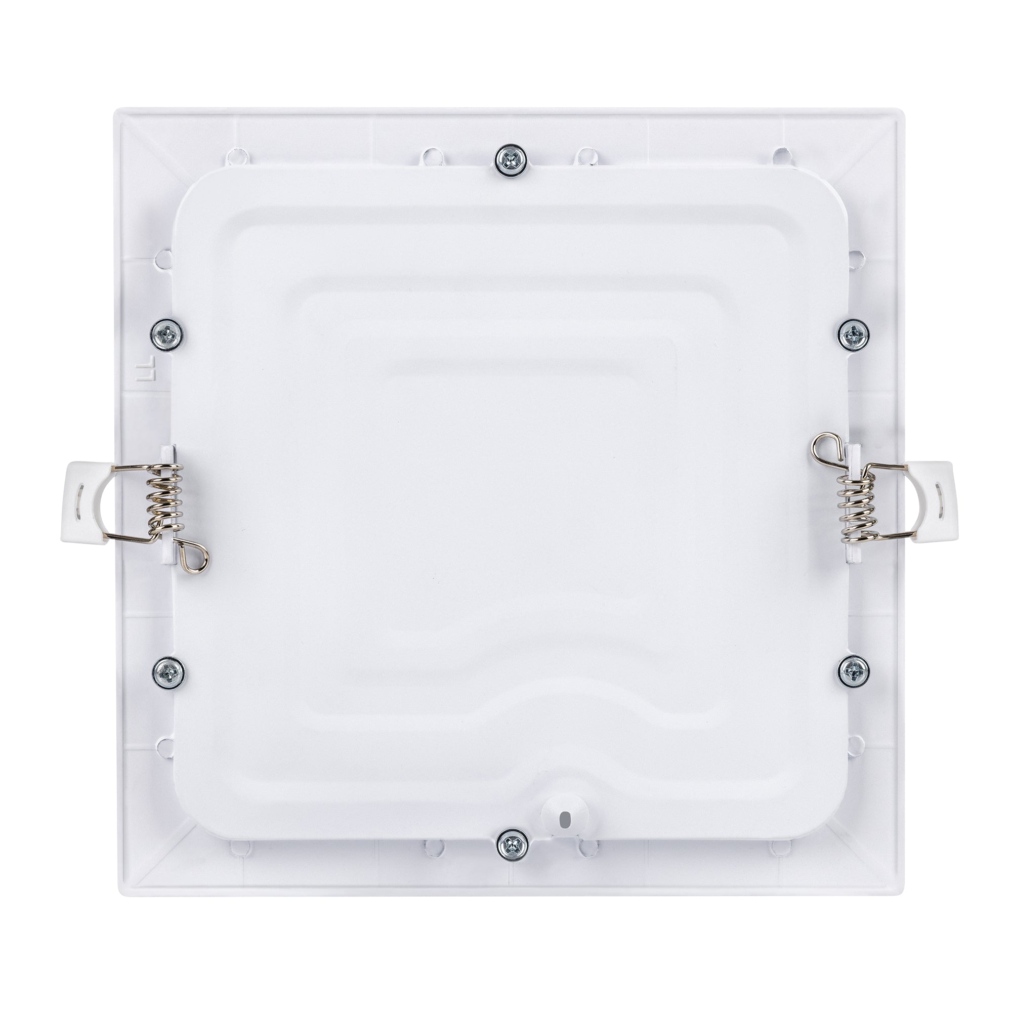 Estevez Luminaria LED Flat Square Eco 12W 3000K/6500K Empotrable 170×170 mm IP20, Modelo 39153-0-WW-ECO