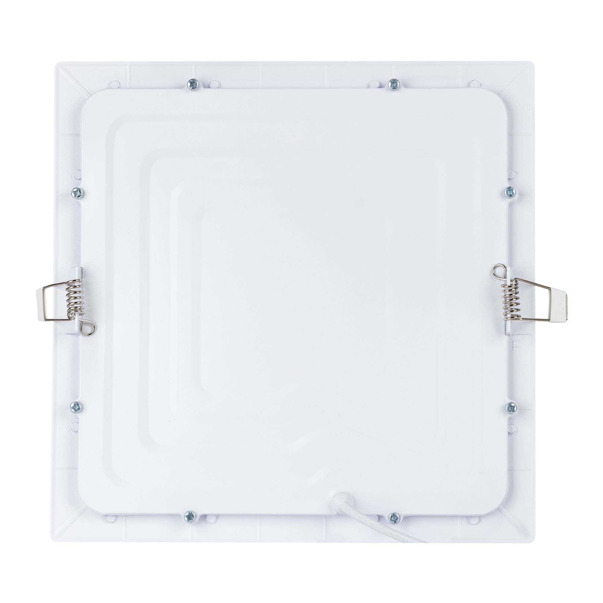Estevez Luminaria LED Flat Square Eco 18W Empotrable 225×225 mm IP20, Modelo 39154-0-WW-ECO