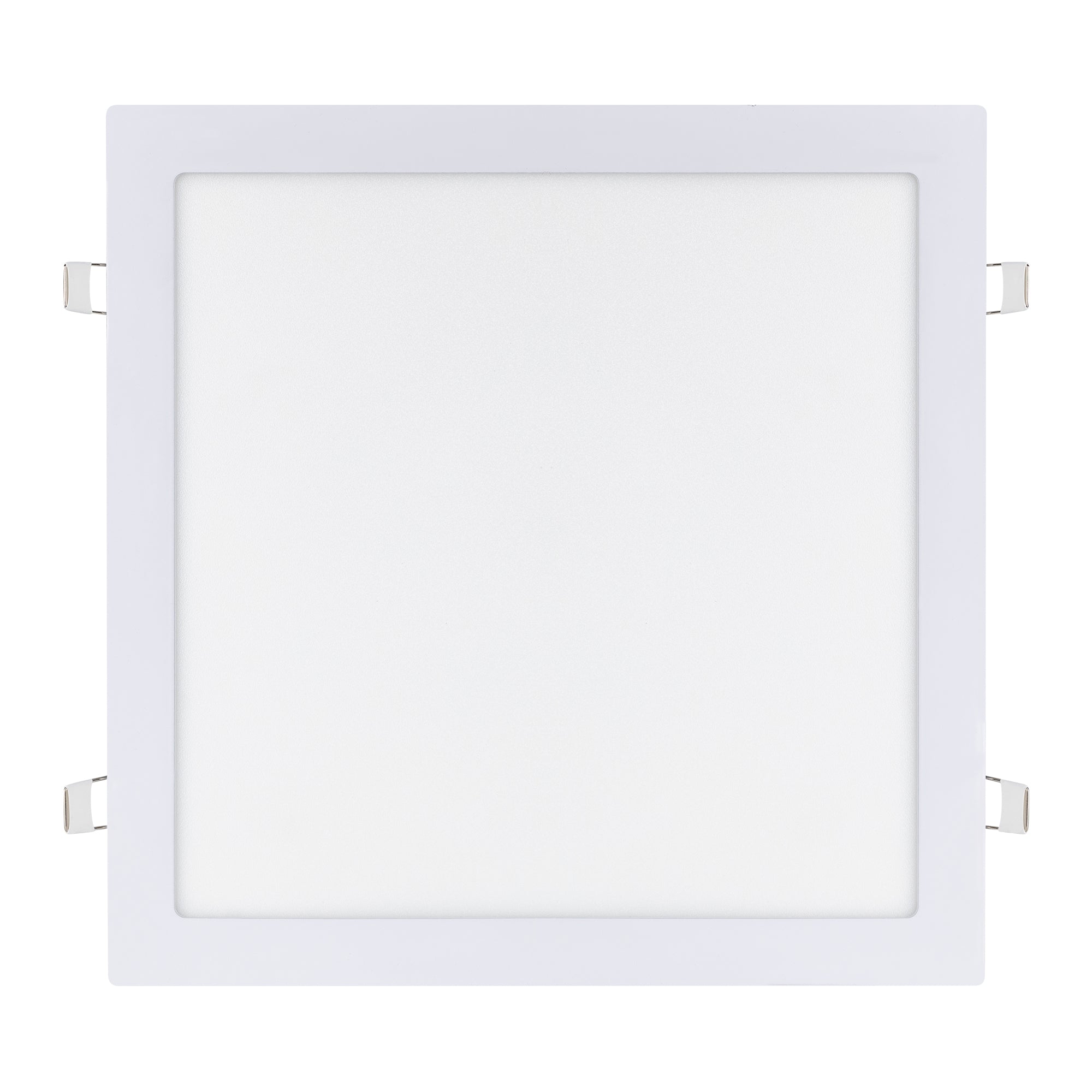 Estevez Luminaria LED Flat Square CCT Empotrable Blanco 12W, 18W, 24W y 36W con Selector de Color, Modelo 39153-0-CCT