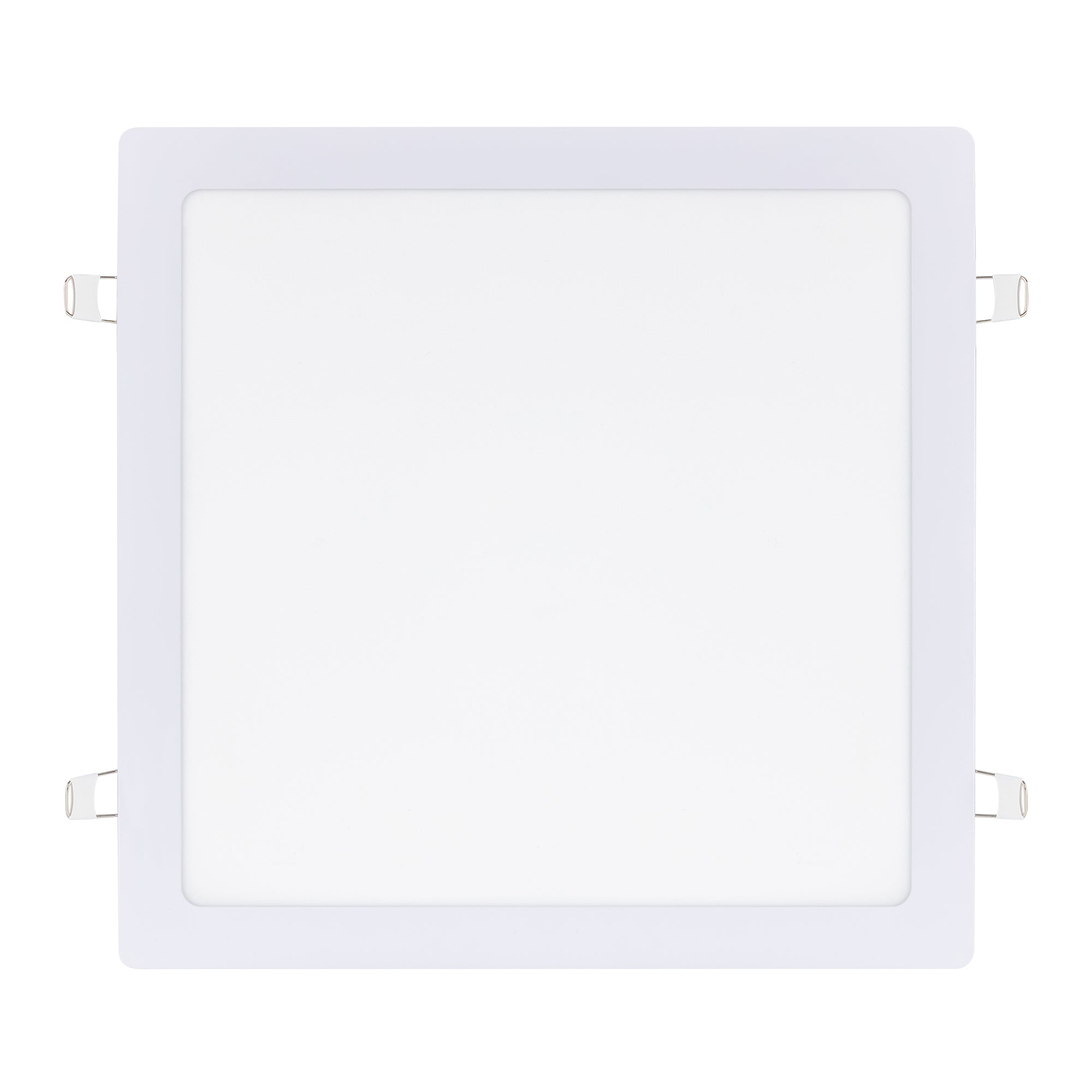 Estevez Luminaria LED Flat Square Eco 24W Empotrable 300×300 mm IP20, Modelo 39155-0-WW-ECO