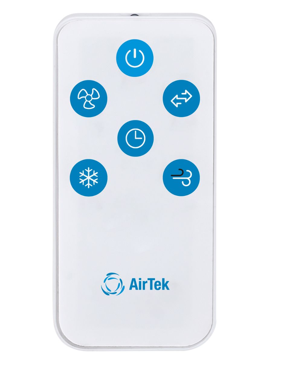 Airtek Enfriador de Aire, Humidificador y Ventilador 3 en 1 de 7L,  86W Con Control, Modelo AT075AE