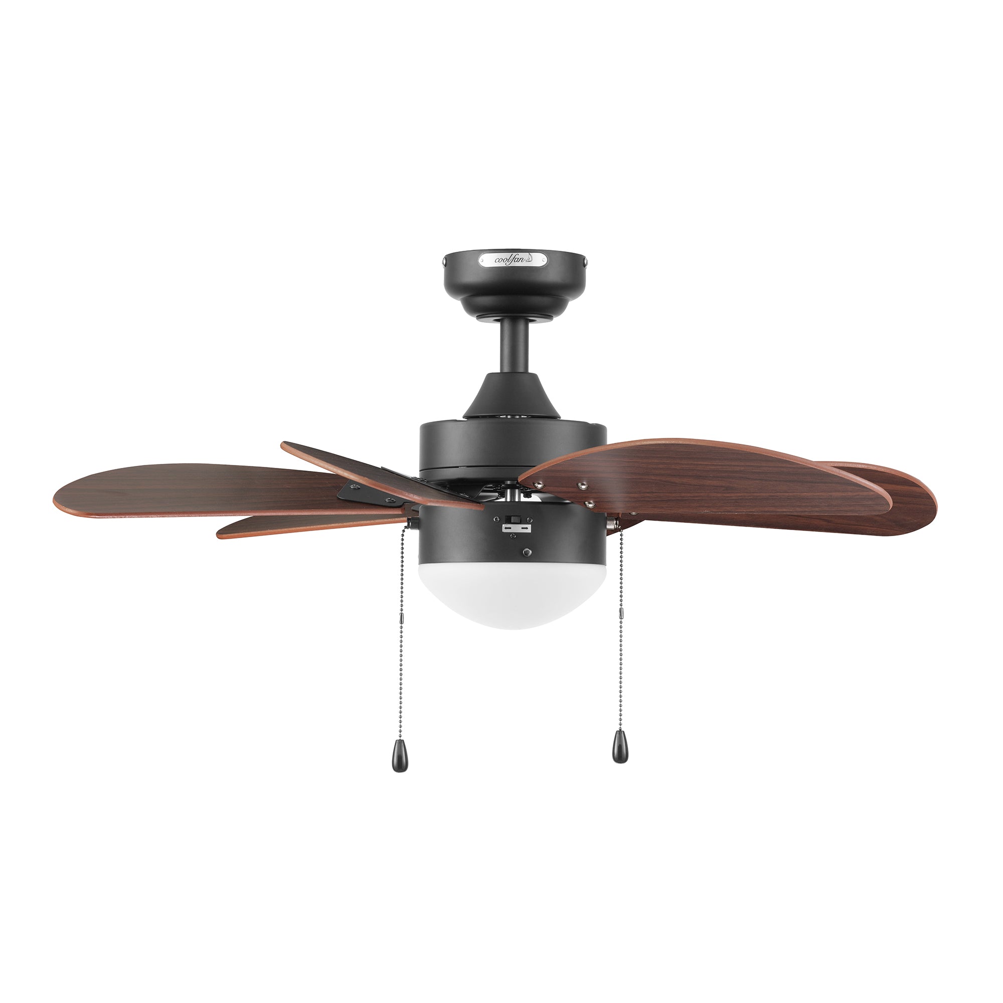 Coolfan Ventilador de Techo con Luz de 30'' con 6 Aspas y Control de Cadena para Exterior, Modelo Tramontana