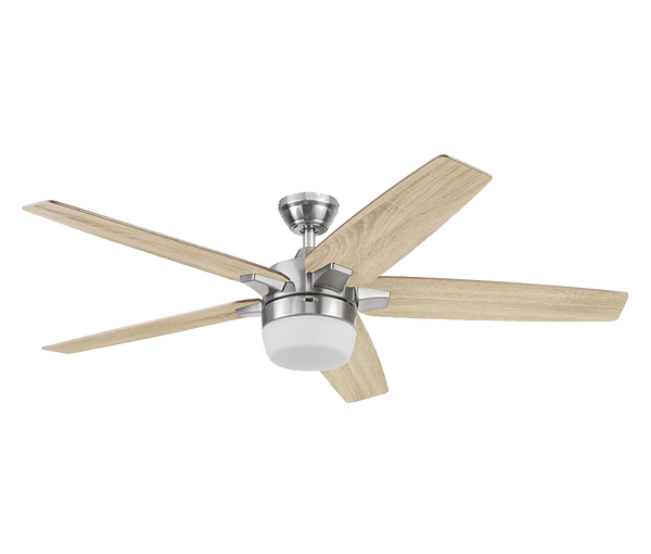Coolfan Ventilador de Techo Smart de 5 Aspas Reversibles de 54'' con Control Remoto, Modelo Passat