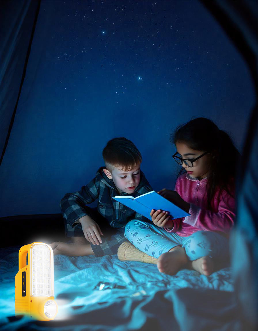 Estevez Luminario de Emergencia Portátil con Batería Recargable 21W, Modelo 5140-AM(neo)