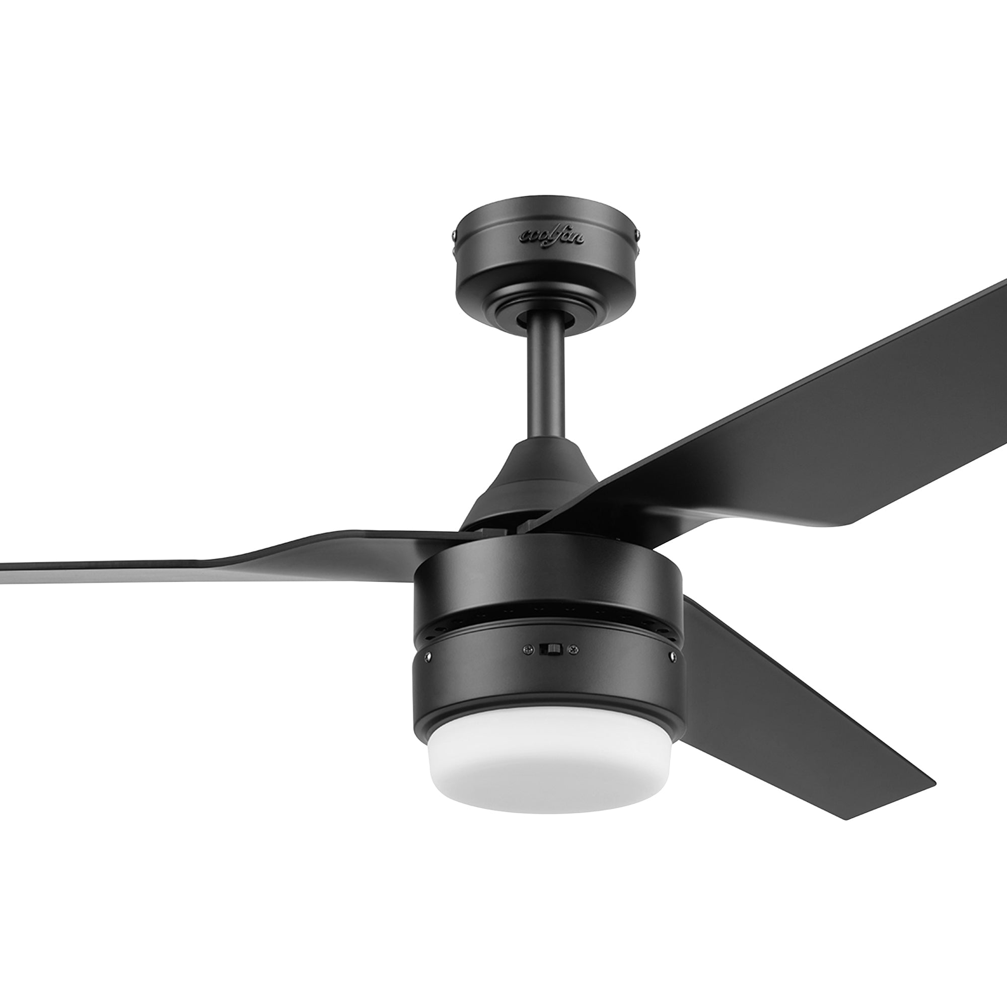 Coolfan Ventilador de Techo de 52" con Luz LED y 3 Aspas Plásticas con Control Remoto para Interior y Exterior, Modelo Los Cabos CCT