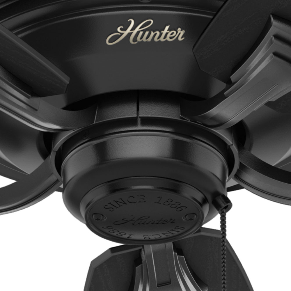 Hunter Ventilador de Techo de 52" 5 Aspas con Control de Cadena Apto para Exterior, Modelo Rainsford 53348