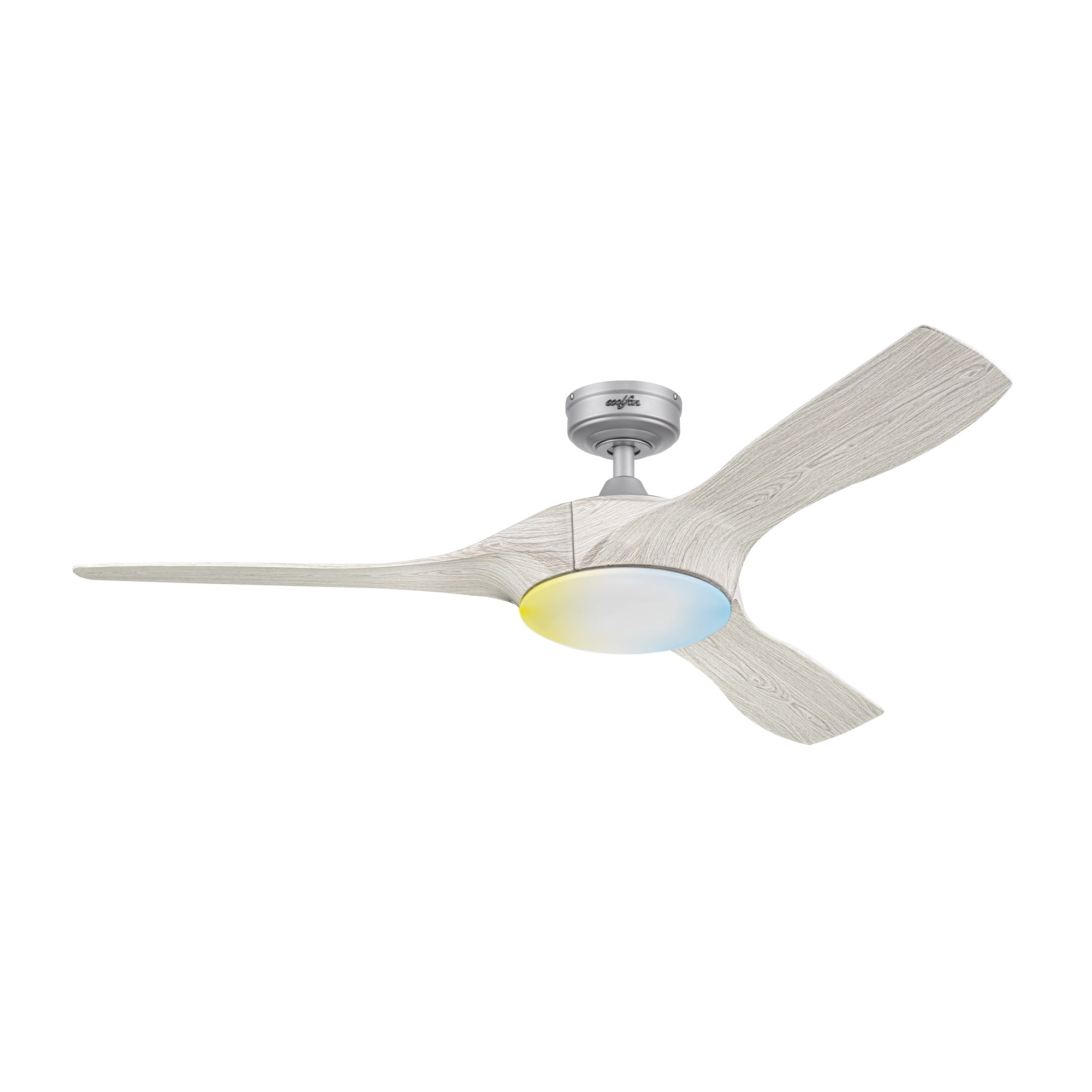 Coolfan Ventilador de Techo Luz LED 54", Modelo Saturno CCT