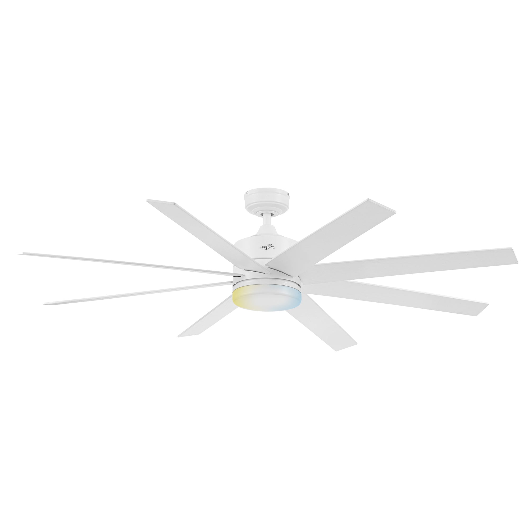 Coolfan Ventilador de Techo Luz LED 62", Modelo Octo CCT