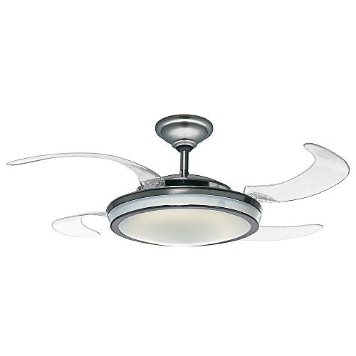 Hunter Ventilador de Techo con Luz de 48" con 4 Aspas Retractiles con Control Remoto, Modelo Fanaway 59085