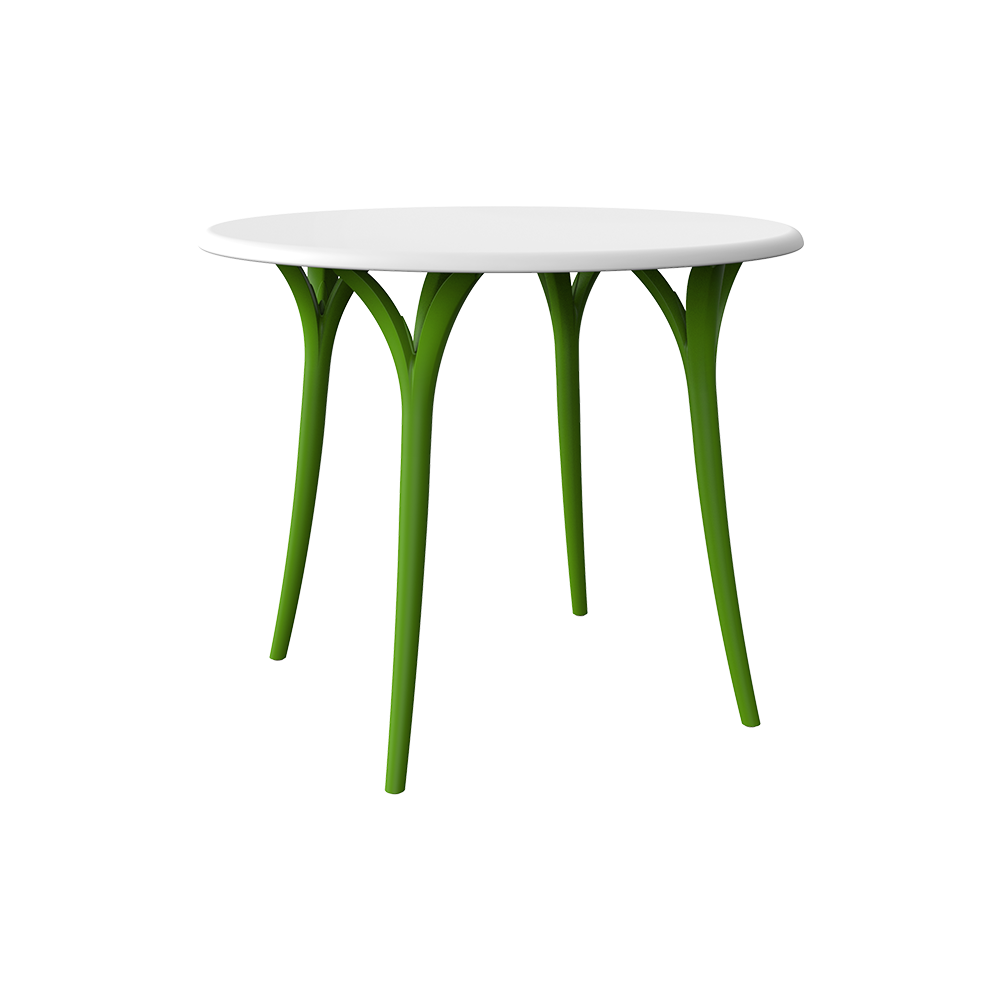 Lagoon Mesa de Comedor Apta para Interior y Exterior Techado, Modelo Chloe Garden 7097