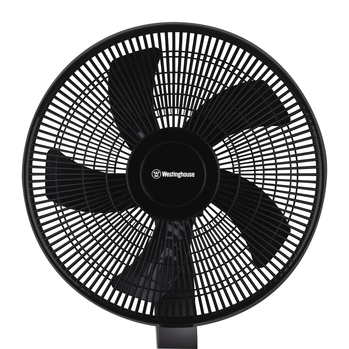 Westinghouse Ventilador de Pedestal 16” Negro, 3 Velocidades, 5 Aspas, 50 W, Modelo 72977