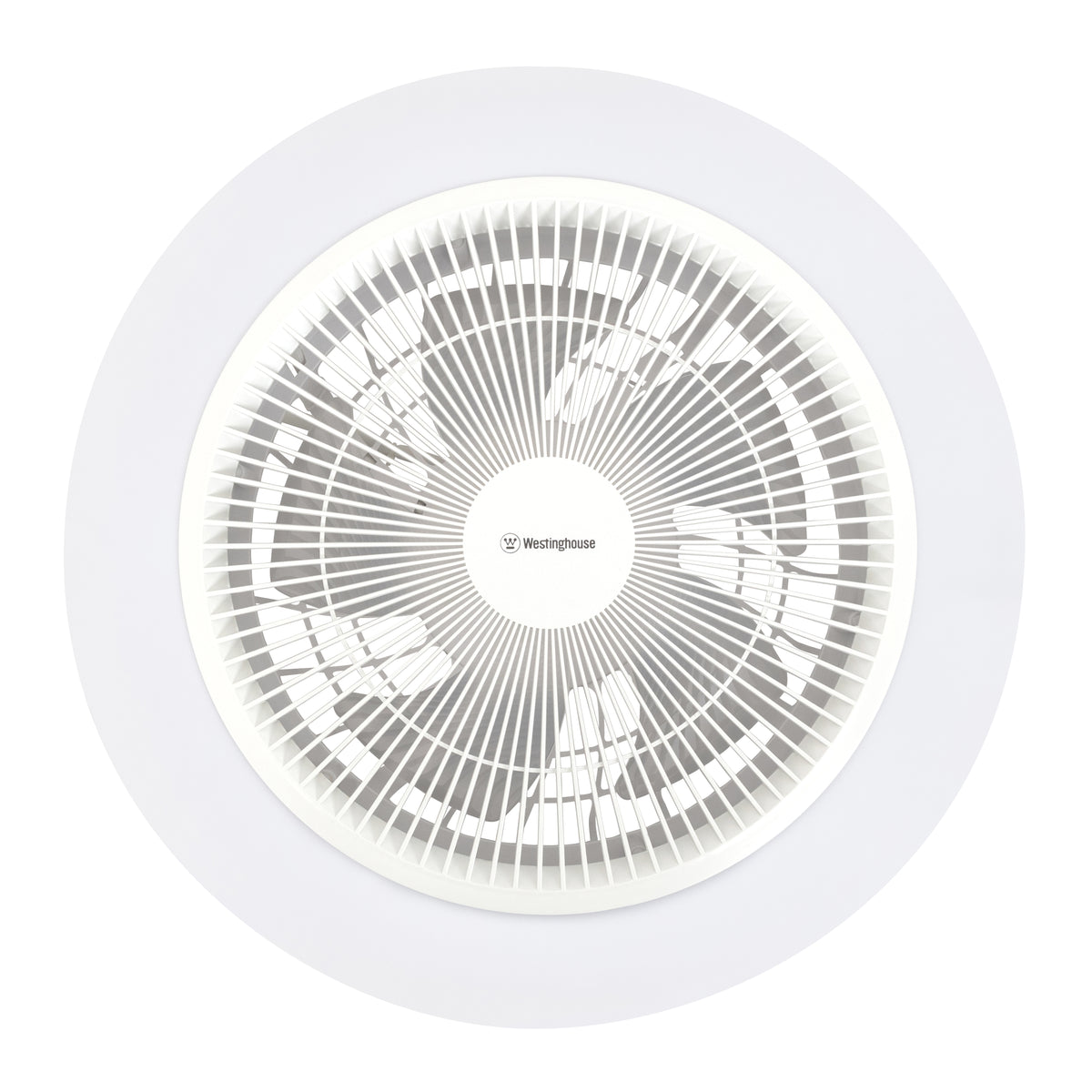 Westinghouse Ventilador de Techo Zurak 20” con LED Integrado y Blancos Dinámicos, Blanco, Modelo 79016