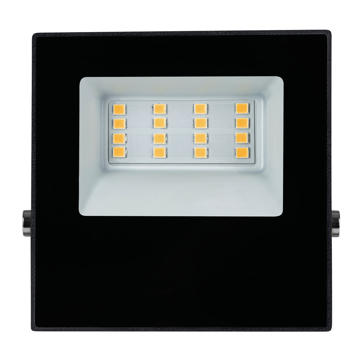 Estevez Luminaria Reflector LED Flood 10W 3000K / 6500K Negro Exterior, Modelo A-381-2-WW
