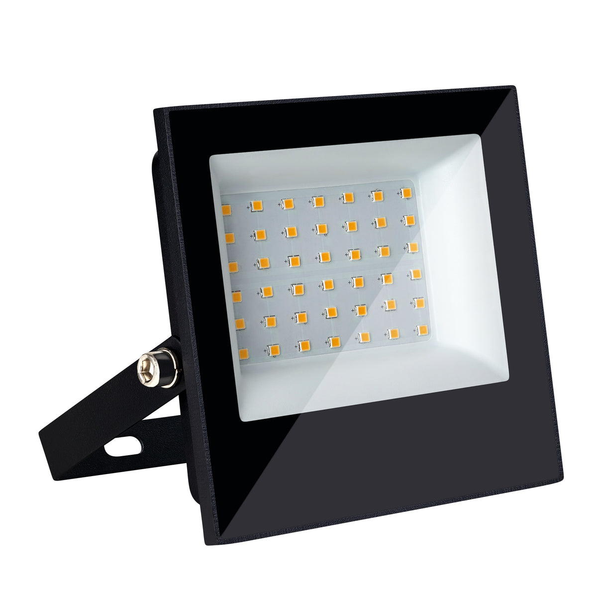 Estevez Reflector LED Flood 30W 3000K / 6500K Negro Exterior IP65, Modelo A-383