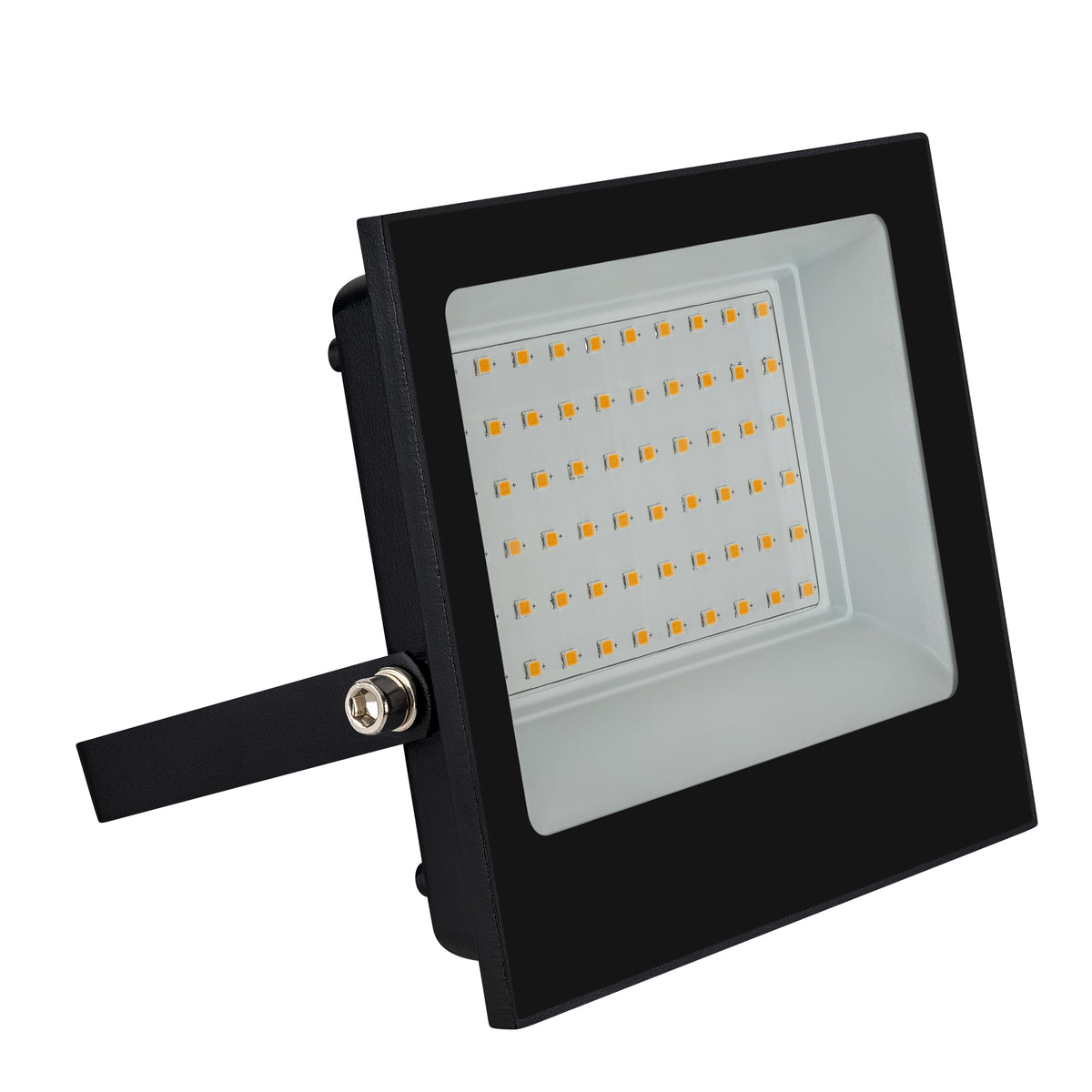 Estevez Reflector LED Flood 50W 3000K/6500K Negro Exterior IP65, Modelo A-385-2