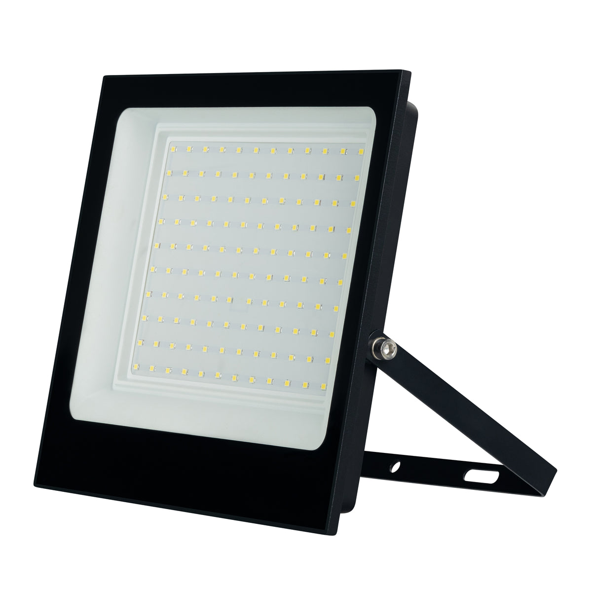 Estevez Reflector LED Flood 100W 6500K Negro Exterior IP65, Modelo A-386-2-CW
