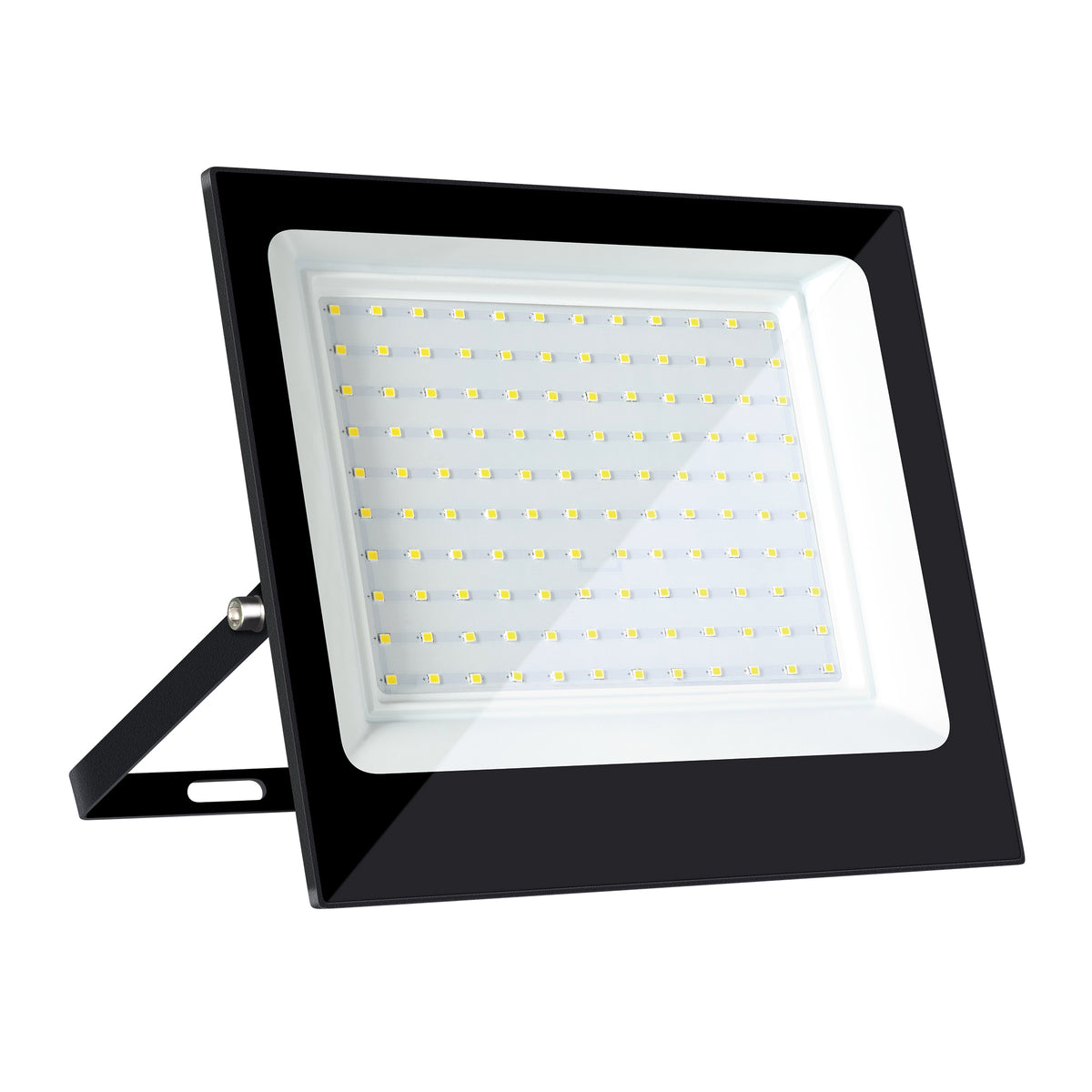 Estevez Reflector LED Flood 100W 6500K Negro Exterior IP65, Modelo A-386-2-CW