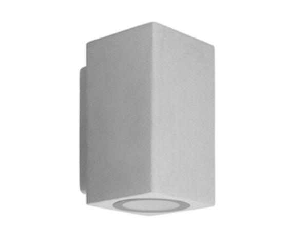 Luminario Estevez Cubo 16W para Sobreponer en Muro Exterior | Apto Zona Salina | Modelo ETX-0164-CEM
 - LuzDeco