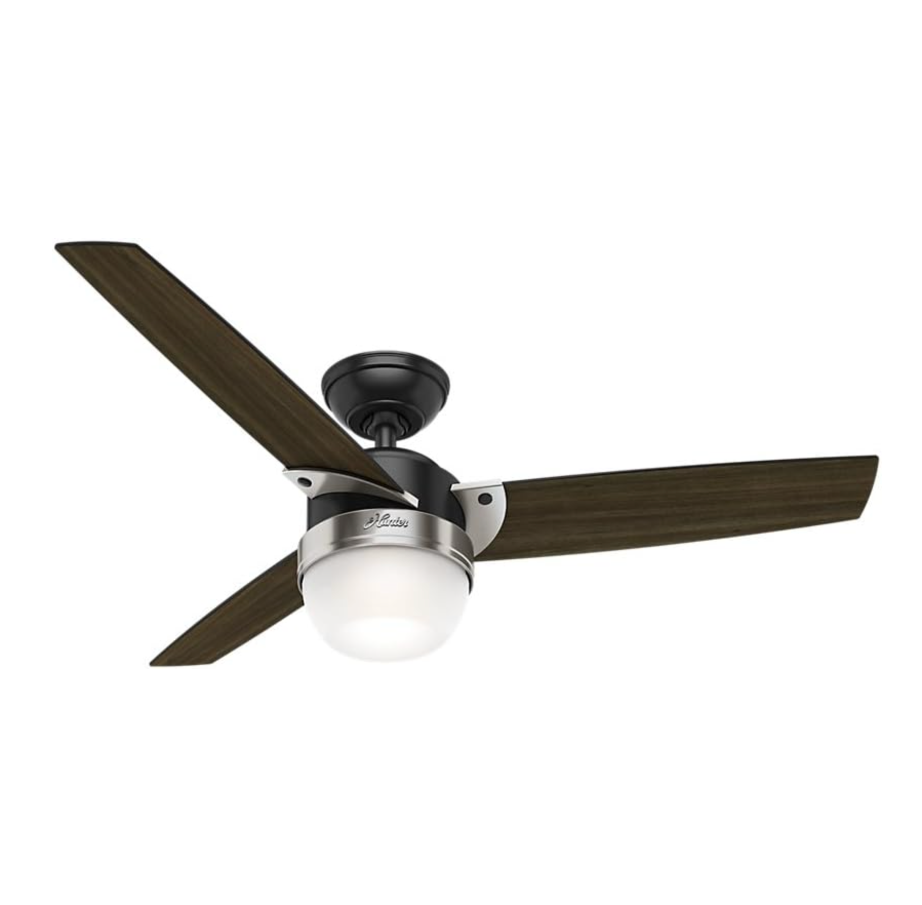 Hunter Ventilador de Techo con Luz de 48" de 3 Aspas con Control, Modelo Flare 59228