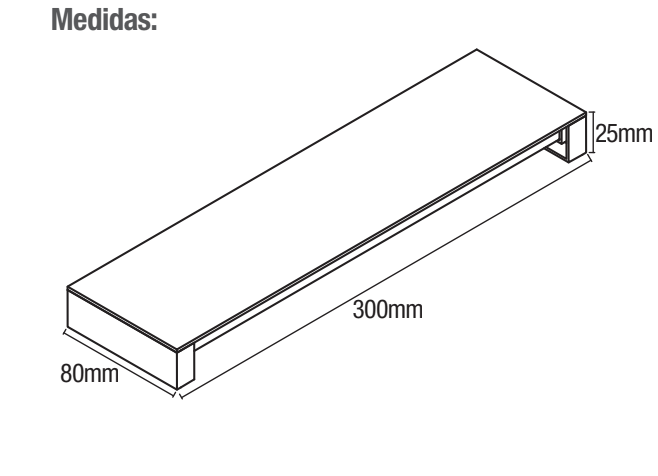 Ipsa Luminaria Decorativa para Muro LED, Modelo ARLJ-LED/10W/N