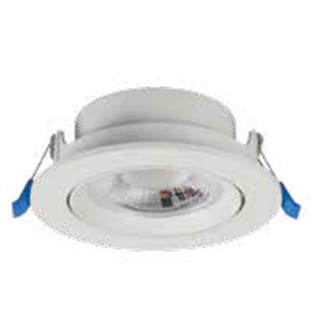 Estevez Spot LED Empotrable 7W Orientable Ø108 mm SWING LED, Modelo 19072-0-WW