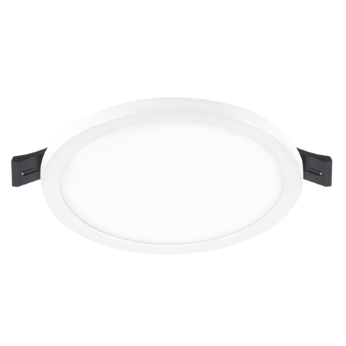 Estevez Luminaria LED Flat Deco CCT Empotrable 6W Ø85mm con Selector de Color, Modelo 39121-0-CCT