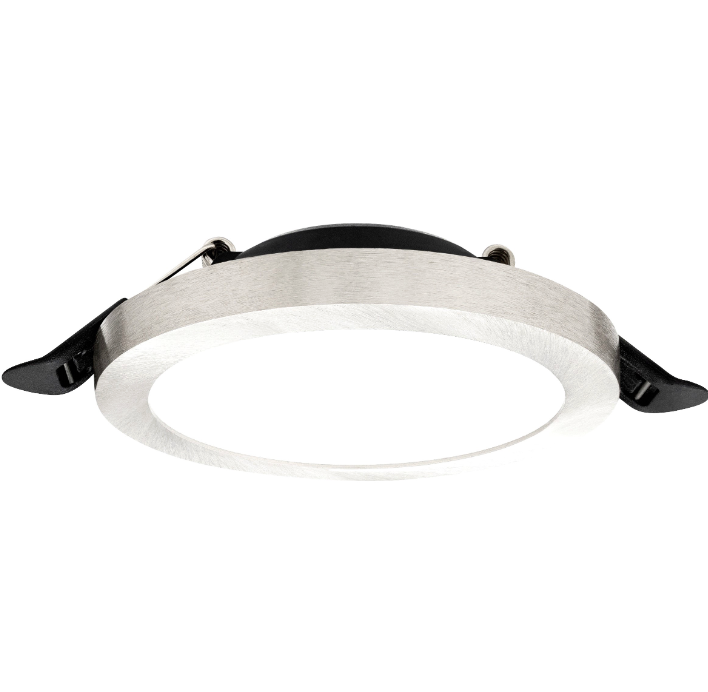 Estevez Luminaria LED Flat Deco CCT Empotrable 6W Ø85mm con Selector de Color, Modelo 39121-0-CCT