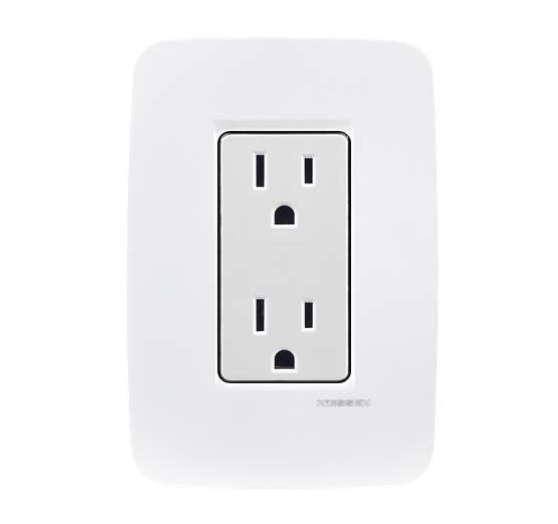 Estevez Contacto Dúplex + Placa Origen Niessen, Modelo N05325