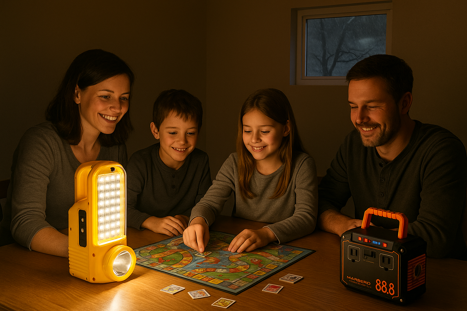 Estevez Luminario de Emergencia Portátil con Batería Recargable 21W, Modelo 5140-AM(neo)