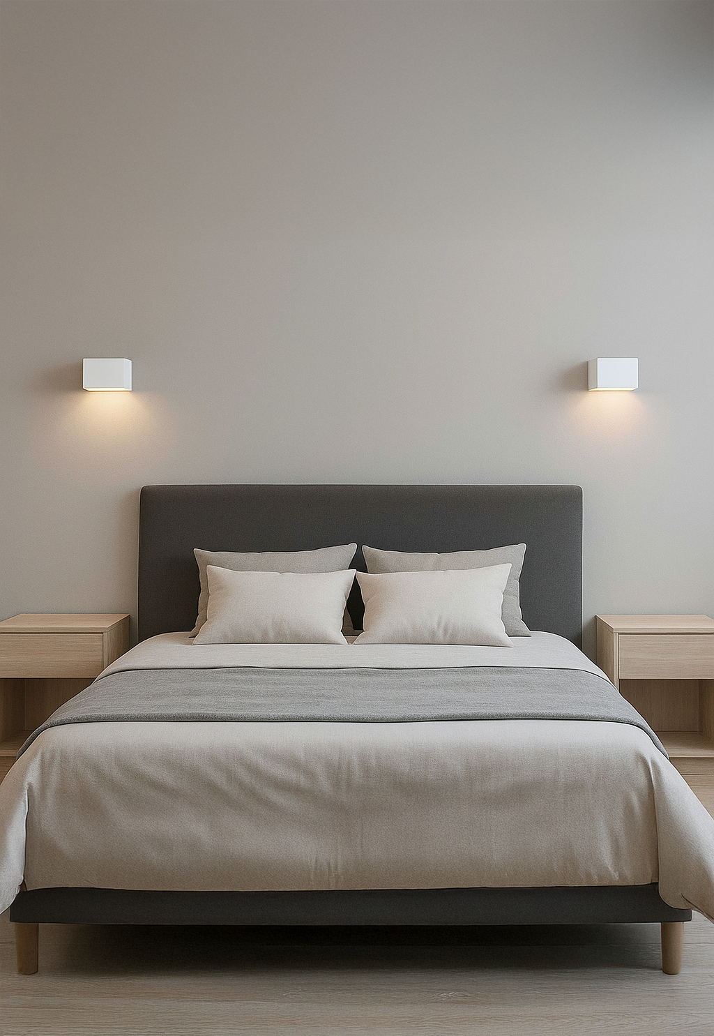 Estevez Luminaria Spur De Pared LED Integrado 6W 3000K Blanca 200x105x100mm, Modelo 19856-0