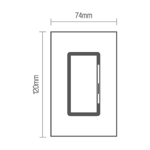 Atenuador de Luz Ipsa DIMM/LX | Regulador Intensidad | Placa Vertical | Unipolar/3 Vías- Luzdeco