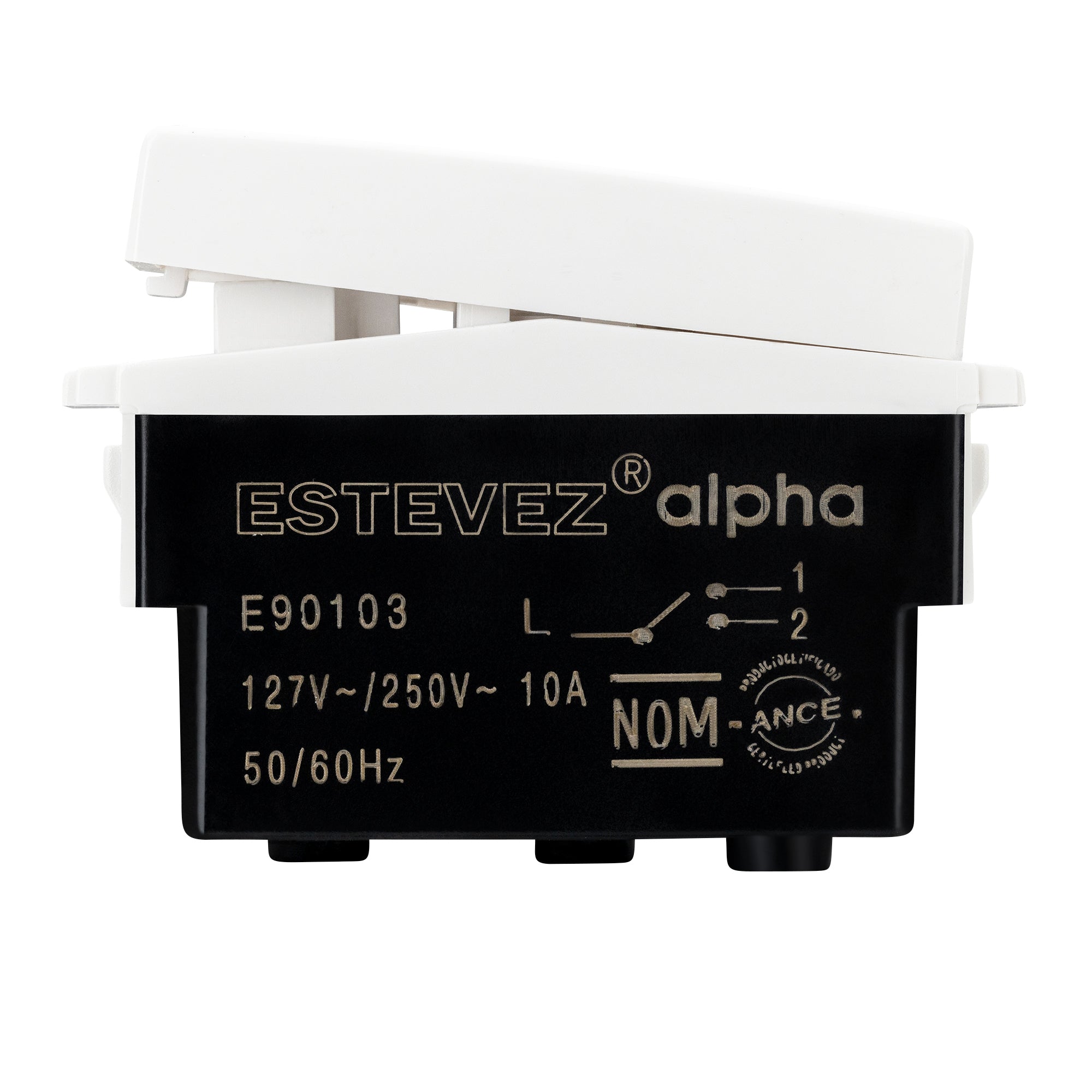 Estevez Apagador Escalera sin Piloto Alpha, Modelo E90103