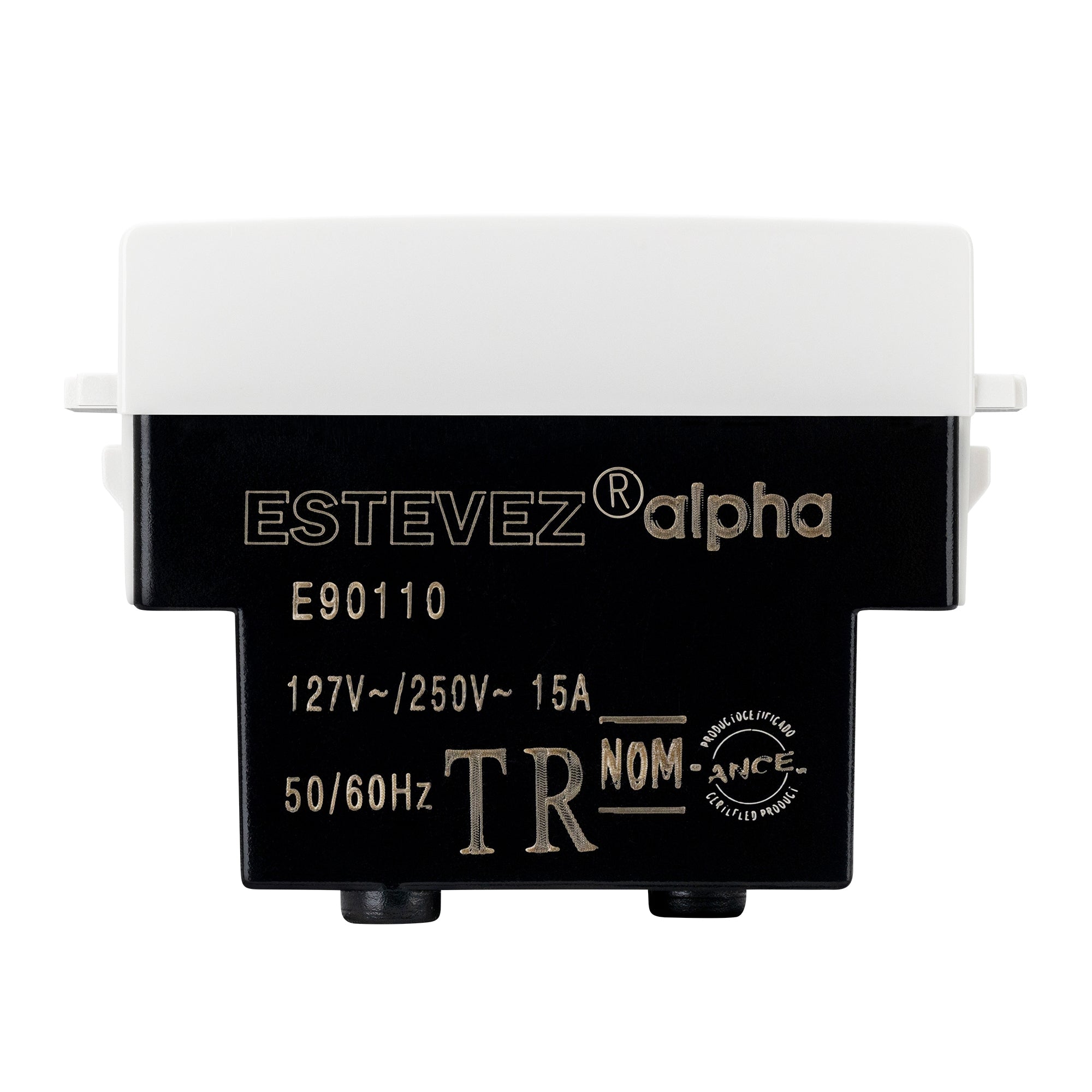 Estevez Contacto 2P + T / 1 Módulo  Alpha, Modelo E90110