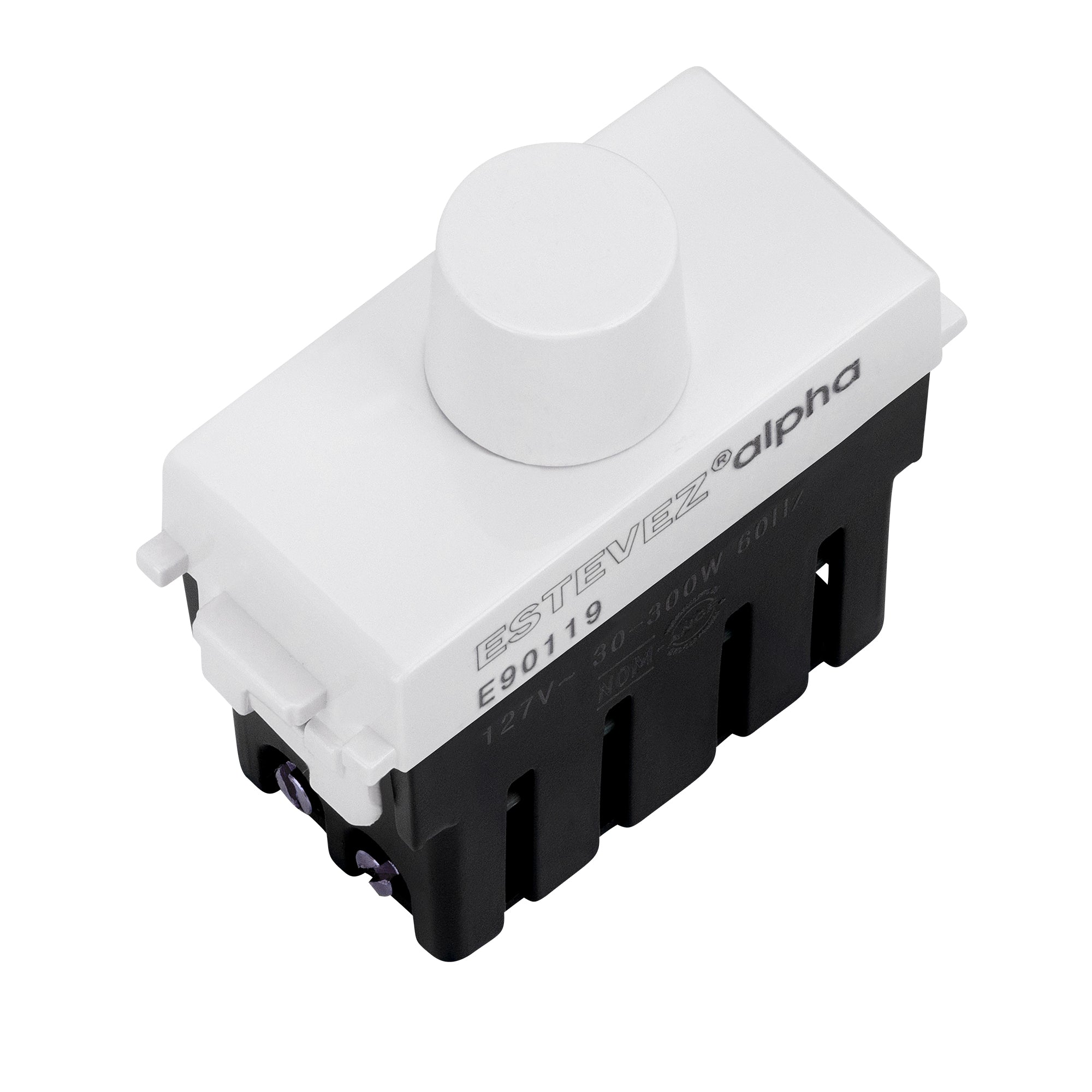 Estevez Atenuador Rotativo de Luz 1 Módulo Alpha, Modelo E90119