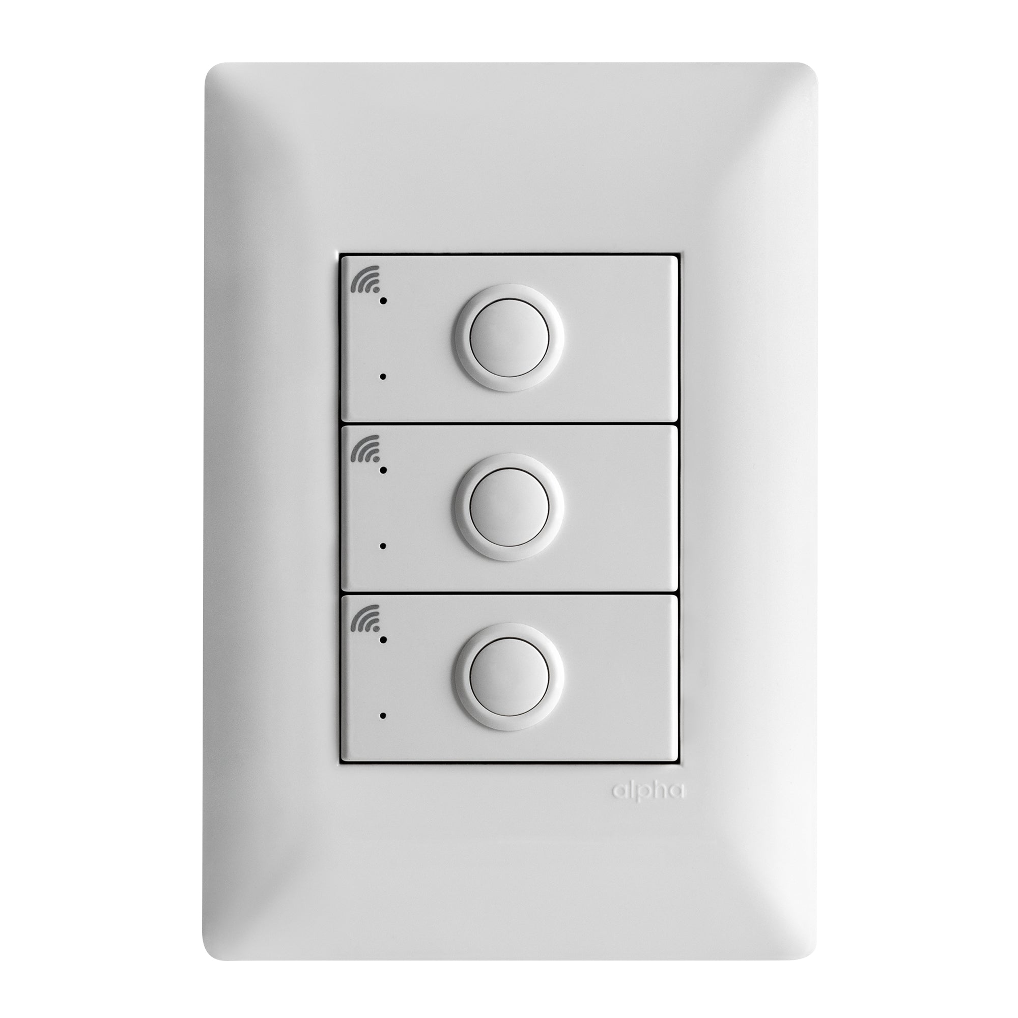 Estevez Placa Alpha Classic White, Modelo E913BN