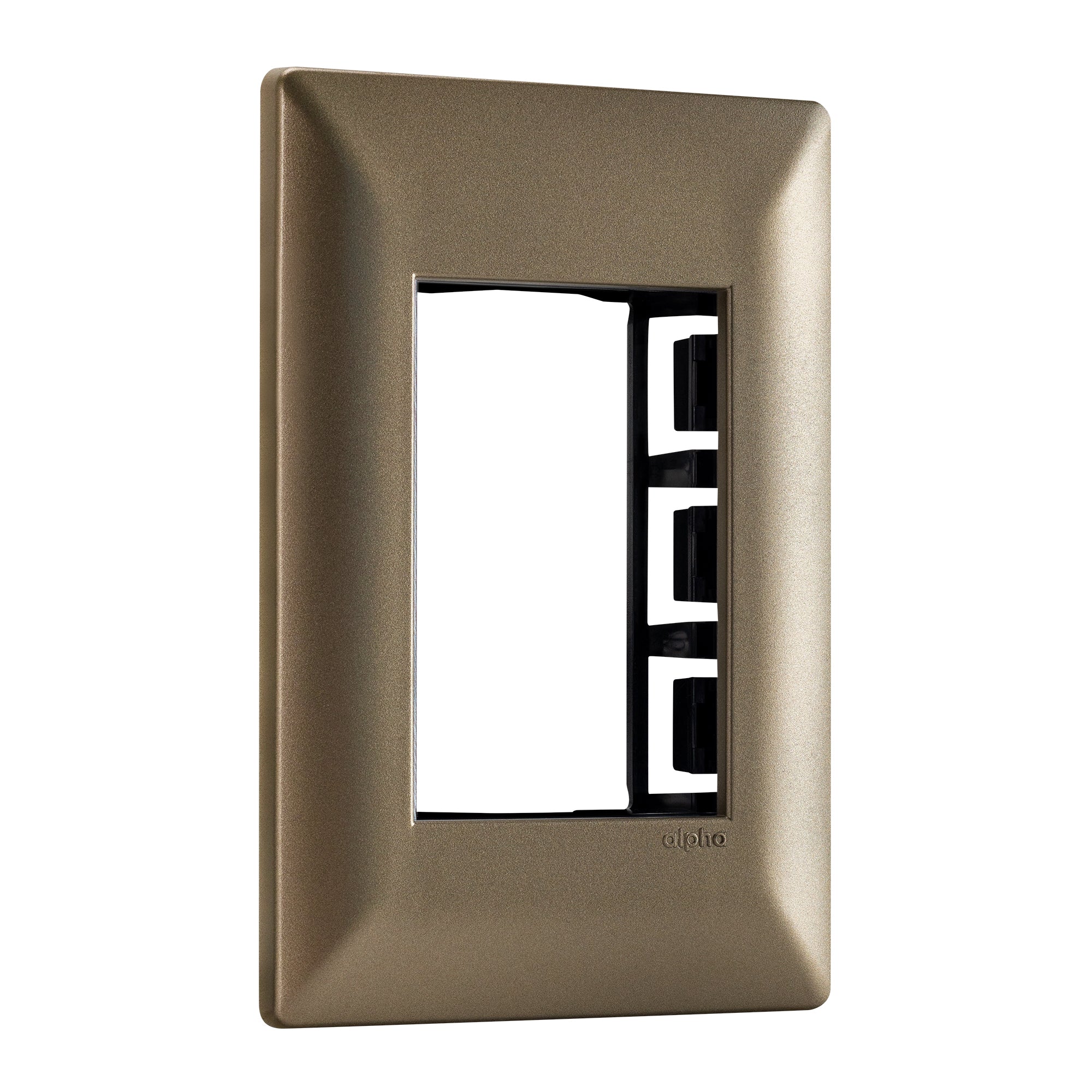 Estevez Placa 3 Ventanas Alpha, Modelo E913CHT